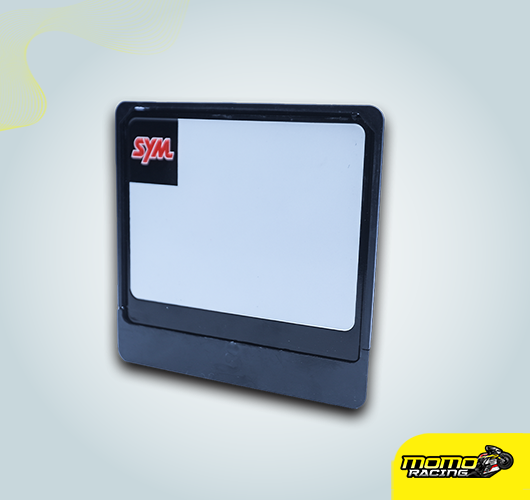 Scooter plate holder