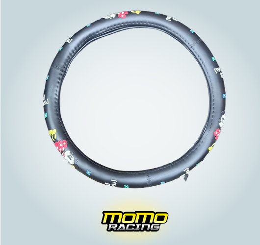 Black Mickey mouse Steering Wheel cover