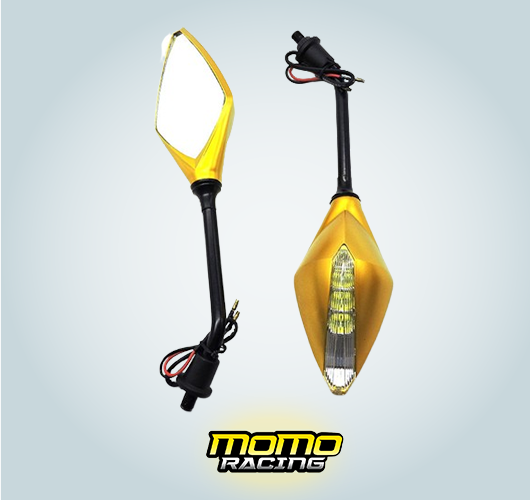 Yellow Scooter mirror