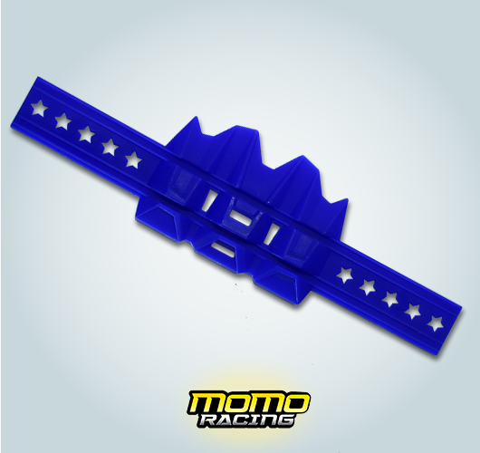 Blue Leather muffler cover