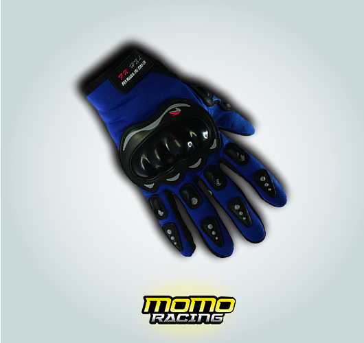 Blue Sport gloves
