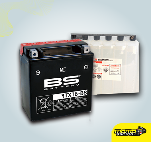 BS - YTX 16 battery