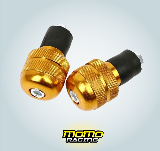 Yellow D Handlebar end