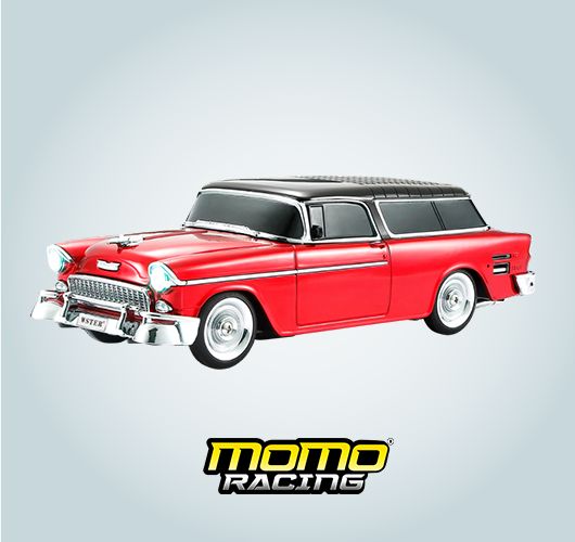 Red classic car speaker