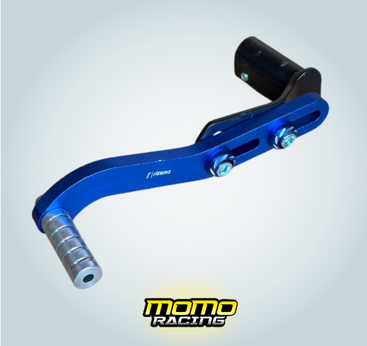 Blue RIZOMA gear shifter
