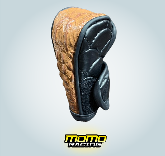 Brown Leather Gear Stick Cover