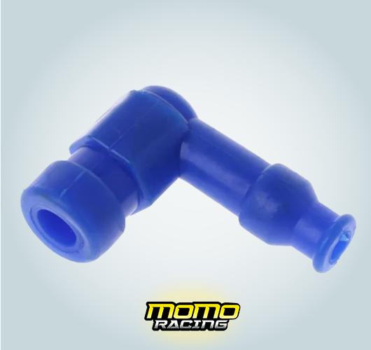 Blue Spark plug cap